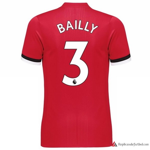 Camiseta Manchester United Primera equipación Bailly 2017-2018